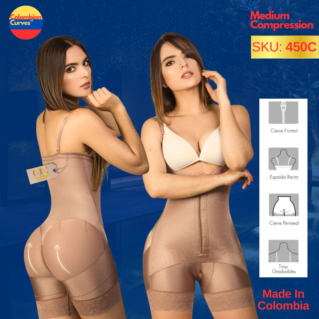 PERFECT CURVES CURVY MID THIGH SHAPER 4 HOOK 460 – Cali Curves Colombian  Fajas